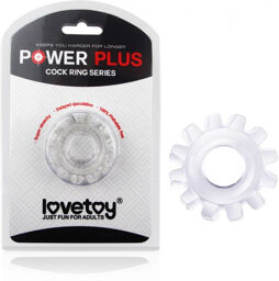 Anneau pénien flexible PowerPlus pour stimulation et maintien