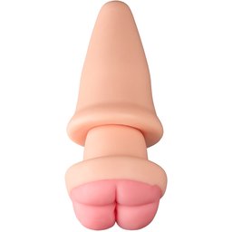 Masturbator Plug Anal et Fesses 2-en-1