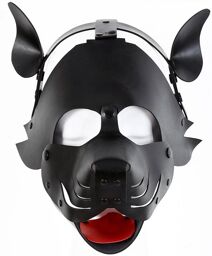 Masque Dog Pup Noir