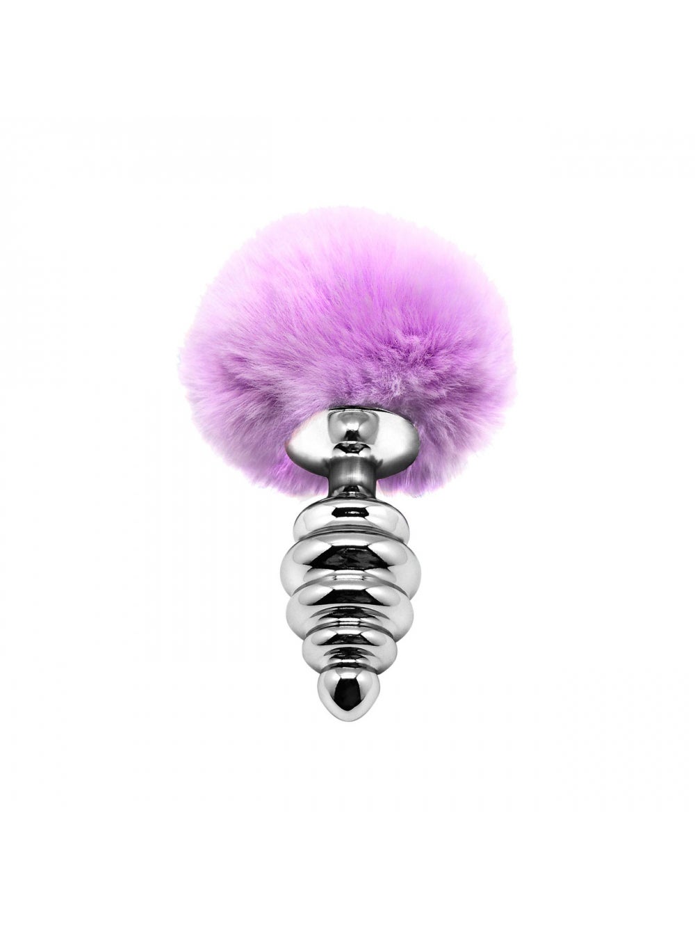 Plug anal en métal Fluffy Twist M