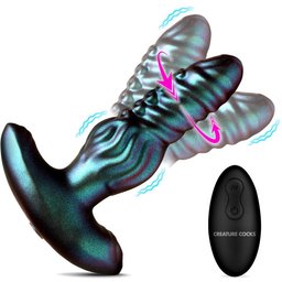 - Octo-Squirm Plug Anal Vibrant - 12,4 cm