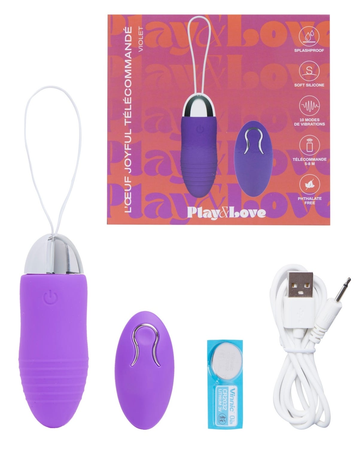 L'OEUF JOYFUL VIBRANT VIOLET