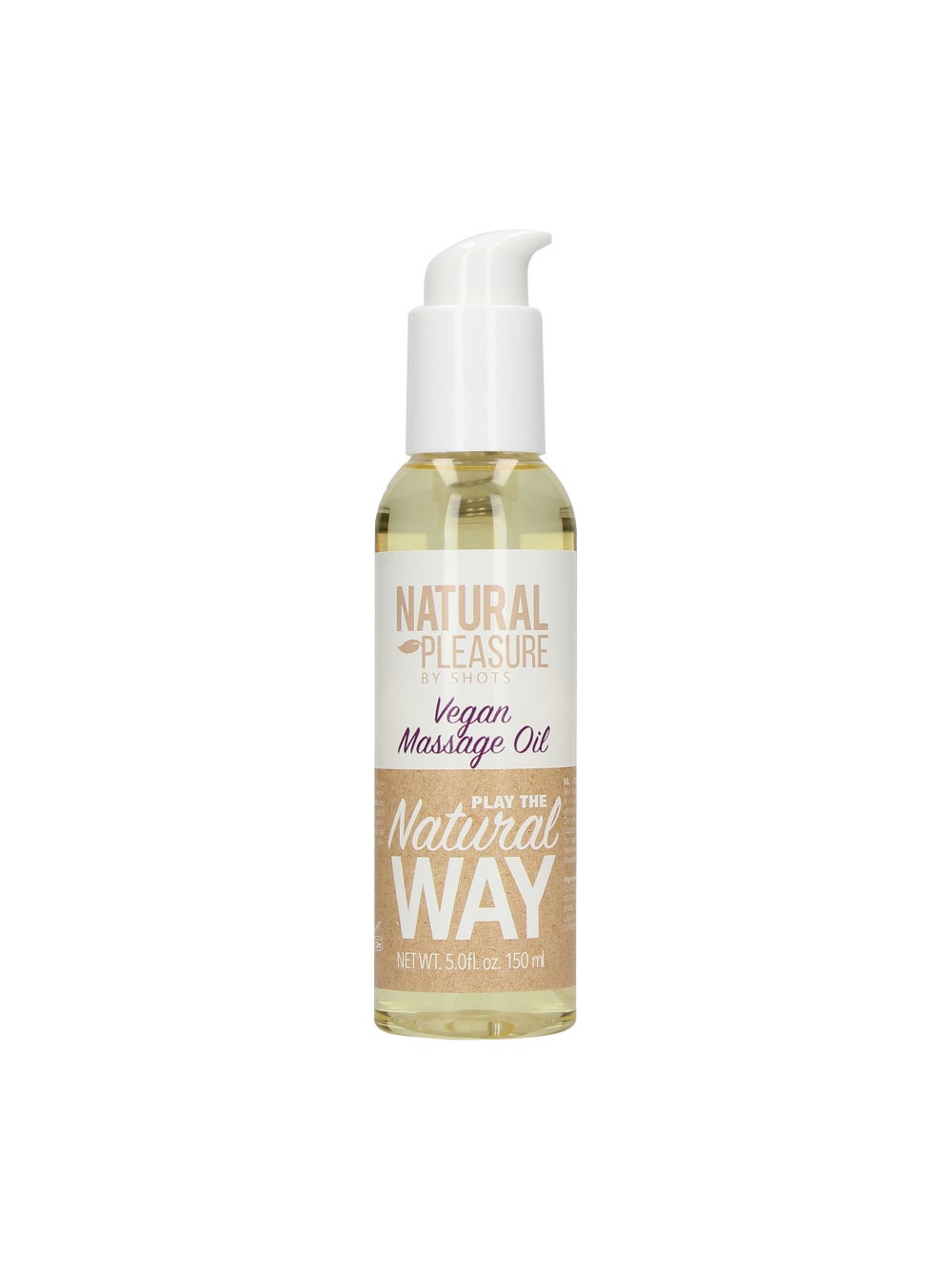 Huile de Massage Vegan Natural Pleasure 150 ml