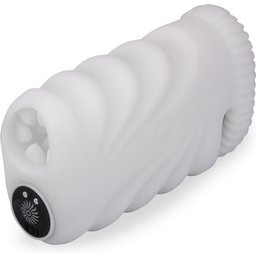Masturbateur Vagin Réaliste Artificiel Vaginette vibrations intenses 10 modes Darcy - Blanc