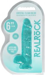 Gode Réaliste 15 cm turquoise