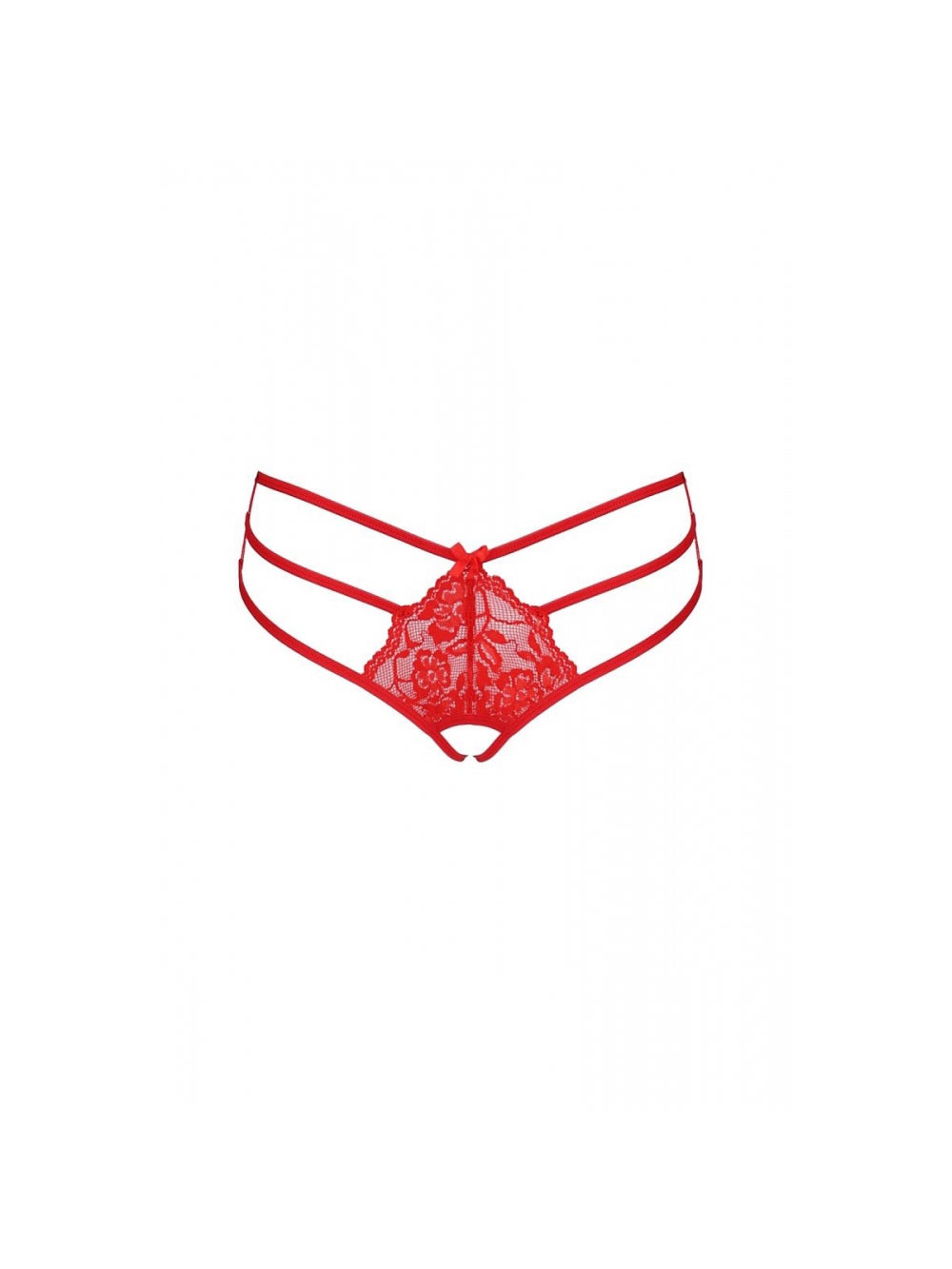 Culotte Ouverte Otilla Rouge