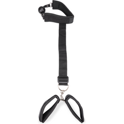 Bâillon gag-ball avec attache poignets