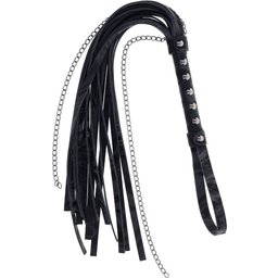 Velvet Noir Fouet à Chaînes