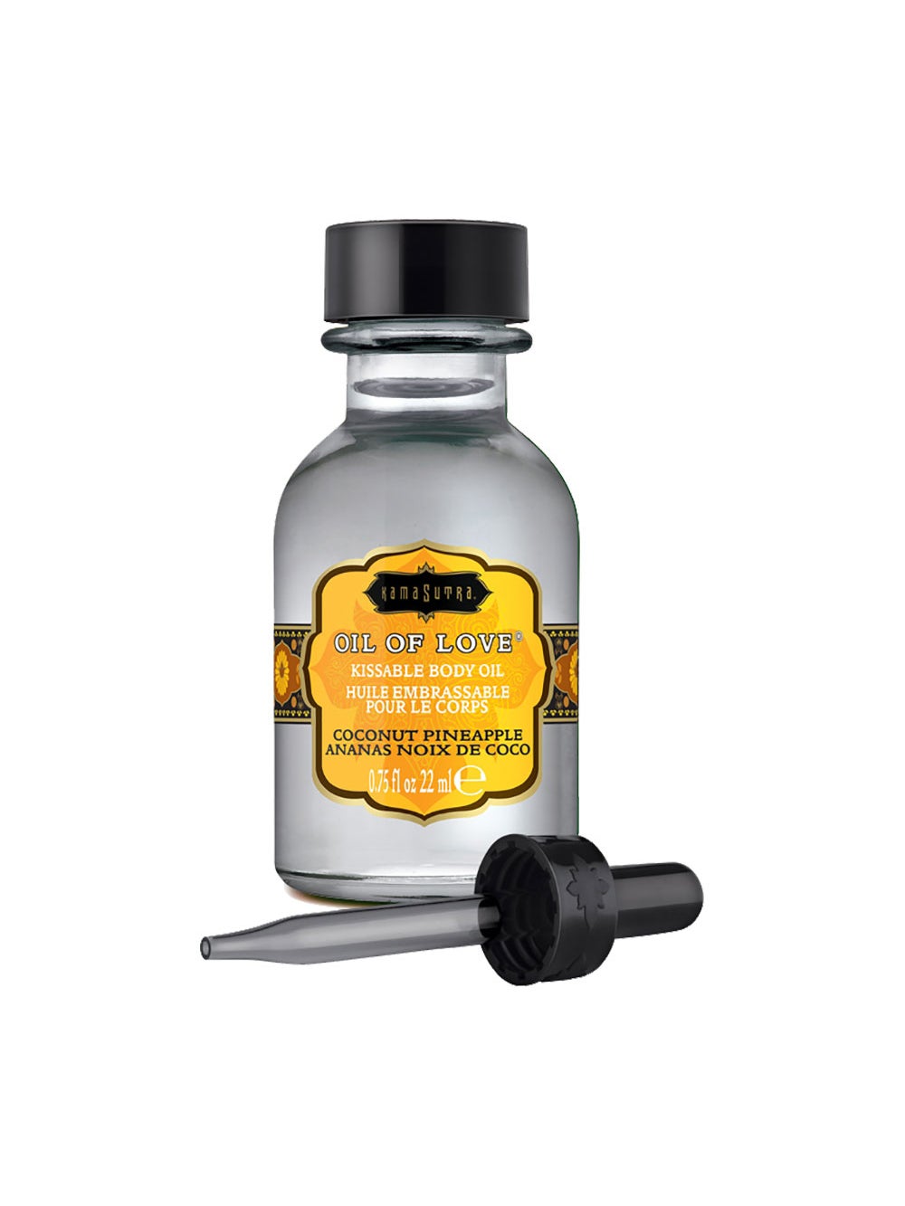 Huile embrassable chauffante Oil of Love ananas noix de coco 22 ml
