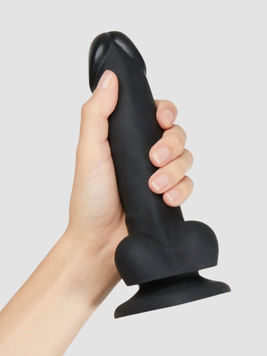 Gode ventouse réaliste Strap-on-Me noir S