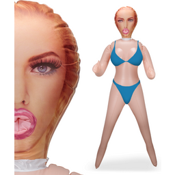 Poupée gonflable réaliste bouche vagin anus Angel