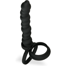 Double anneau cockring avec plug pour double pénétration Afternoon