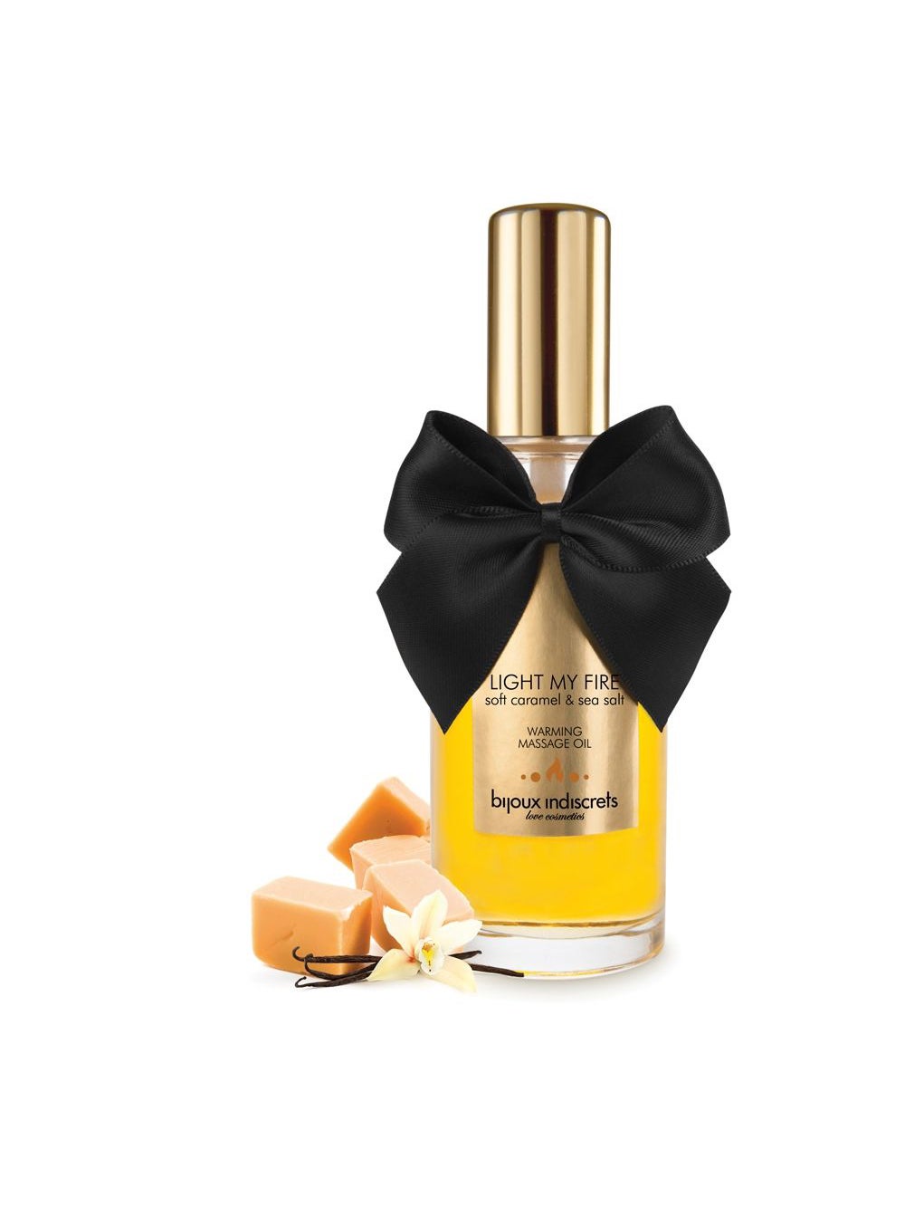 Huile de Massage Chauffante Light My Fire Caramel Salé