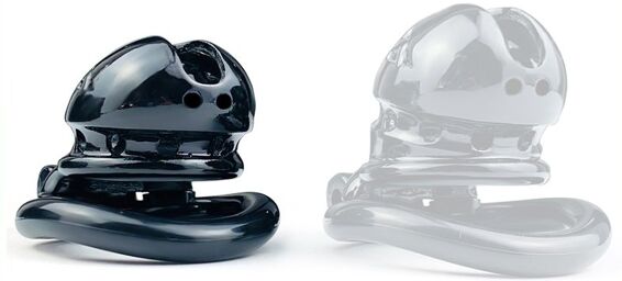 Cage de chasteté Sex Slave S 5 x 3.4cm Noire