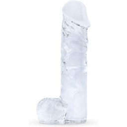 - Dildo en Verre Réaliste No. 29 - 18 cm
