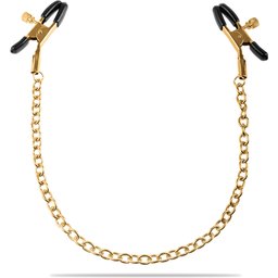 Pinces à Seins Chaîne Fetish Fantasy Gold