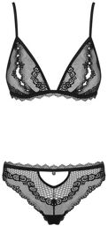 Ensemble 2 Pièces Millagro Dentelle Noir Noir