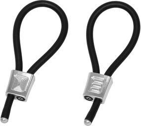 Anneaux d'électrostimulation Prestige argentés