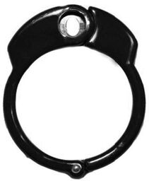 Anneau de chasteté XXL - Noir