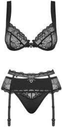 Ensemble Heartina Set Noir Noir