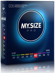 Préservatifs 60 mm 3 unités