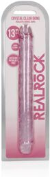 Double Dong Realiste Jelly - 34 cm - Pink