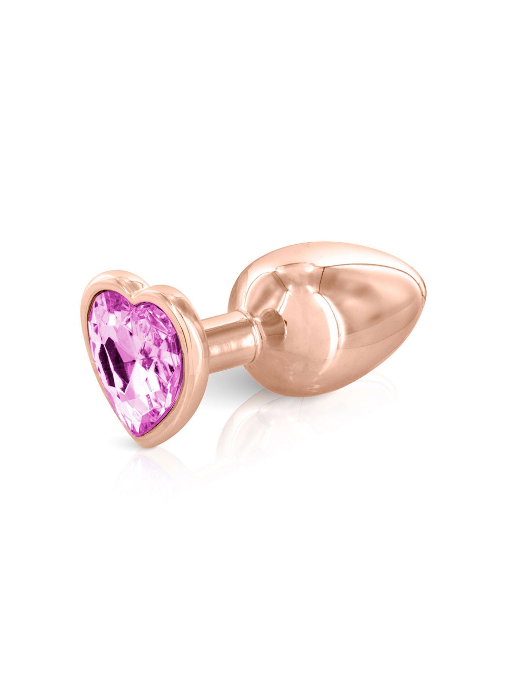 Plug Anal Aluminium Bijou Coeur Gloria M
