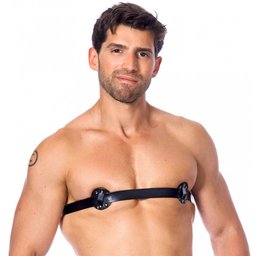 Ceinture Thoracique avec Cache-Tétons Cloutés
