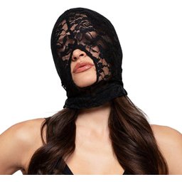 Cagoule Ouverte en Dentelle