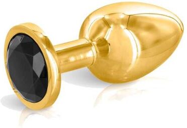 Plug Anal Bijou Aluminium Gold M Doré