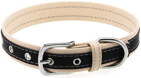 Collier Bicolore Simili Contrasted Ivoire