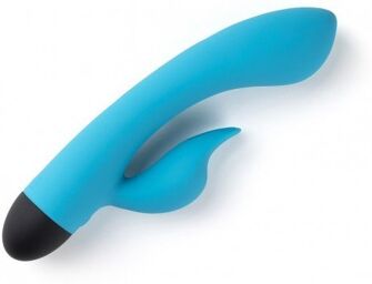 VIBROMASSEUR RECHARGEABLE V7 BLEU RABBIT