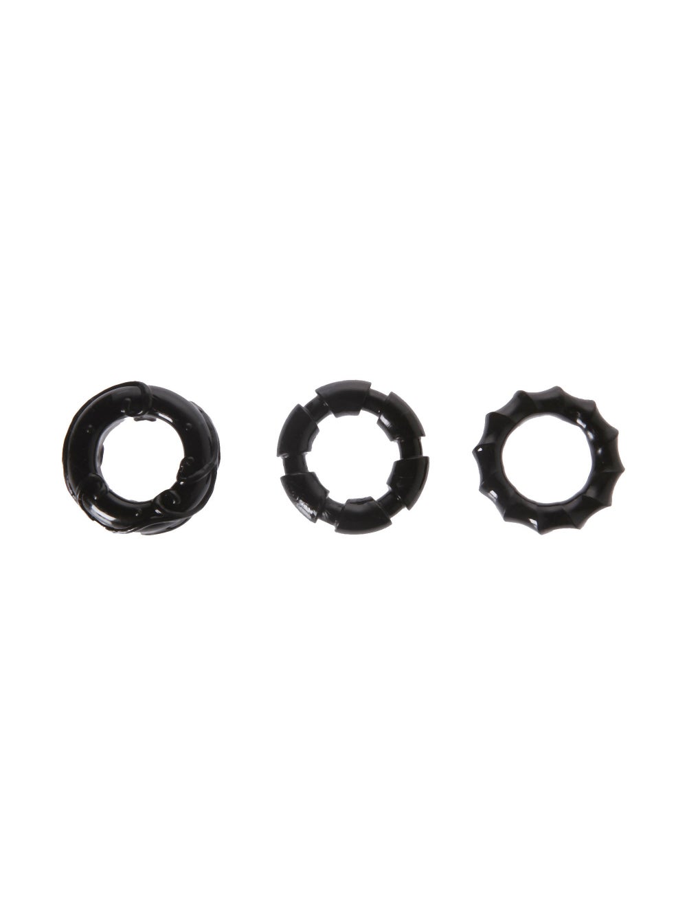 Kit de 3 Cockrings Stretchy