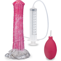 Gode godemichet ventouse éjaculateur créature mythologique Sleipnir gode vaginal ou anal homme ou femme - Rose