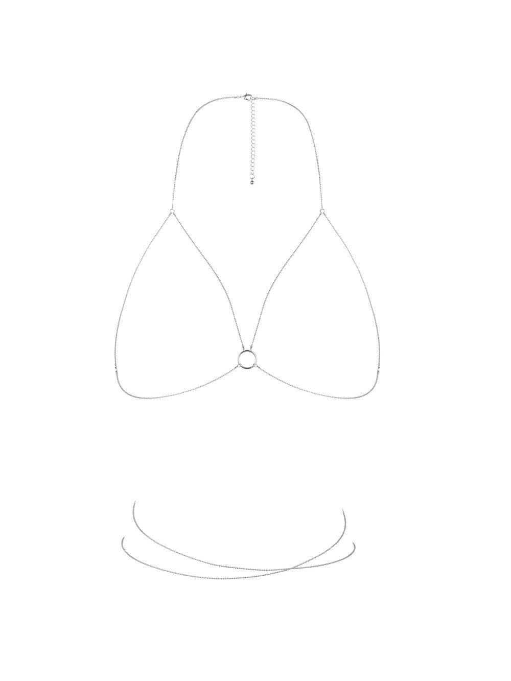 Soutien-Gorge en Chaînettes Métalliques Magnifique