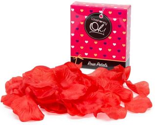 Pétales de Roses Rouges Romantiques Oh! Rouge