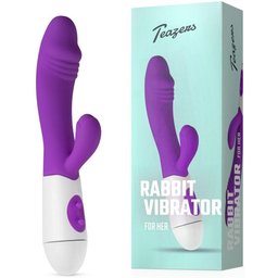 - Vibro rabbit réaliste - Violet