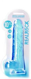 Gode Réaliste Jelly 25,4 cm - Blue