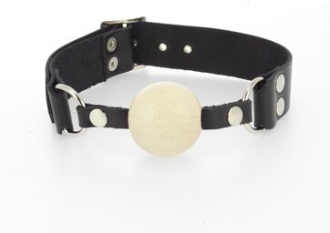 Bâillon balle en bois