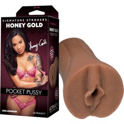 Masturbateur Pocket Pussy Signature Honey Gold