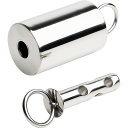Bondage Time Lock en Acier Inoxydable