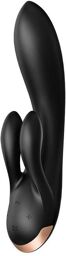 Vibromasseur Rabbit Connecté Double Flex Noir
