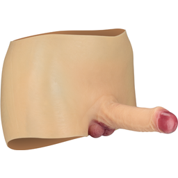 Gode ceinture seconde peau gros pénis articulé 14,0cm Jorah