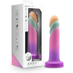 Blush Novelties - Sunrise Gaze Sherbet Dildo - Couleurs Variées