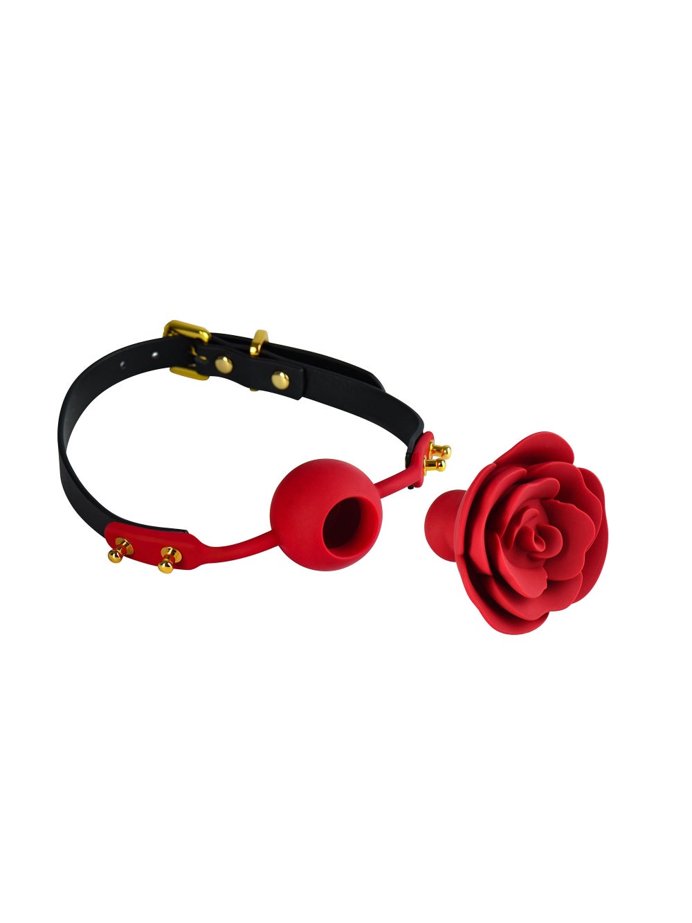 Bâillon à trou Rose Ball Gag
