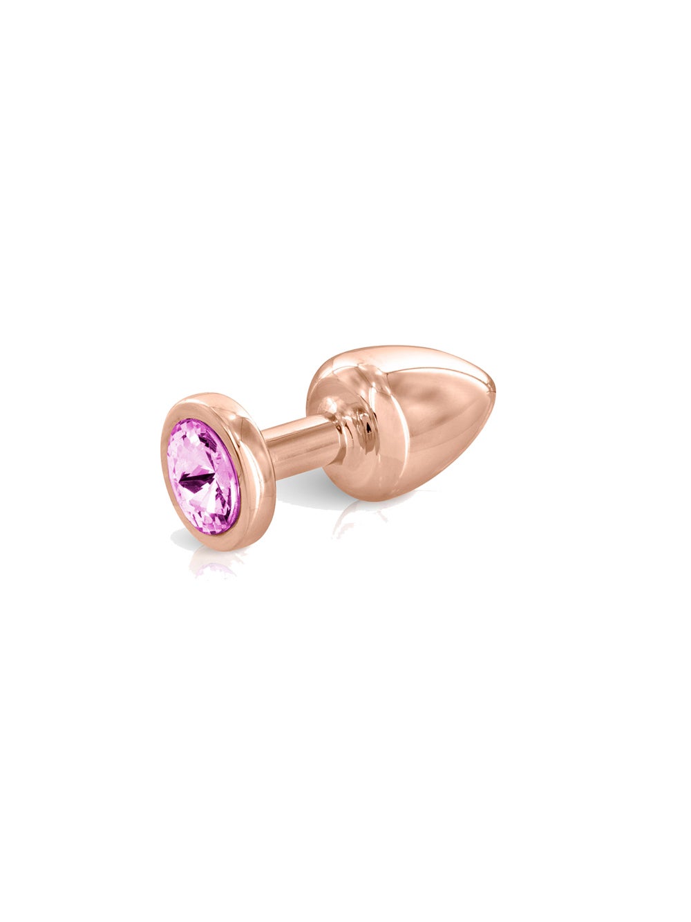 Plug Anal Aluminium Bijou Pink Angel XS