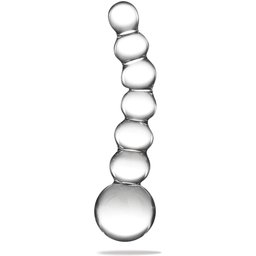 Gode en Verre Courbé Beaded