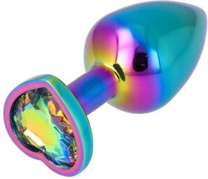 nº 34 plug anal métallique forme coeur taille M