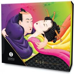 Coffret Huiles de Massage et Lubrifiant Baiser Fruités