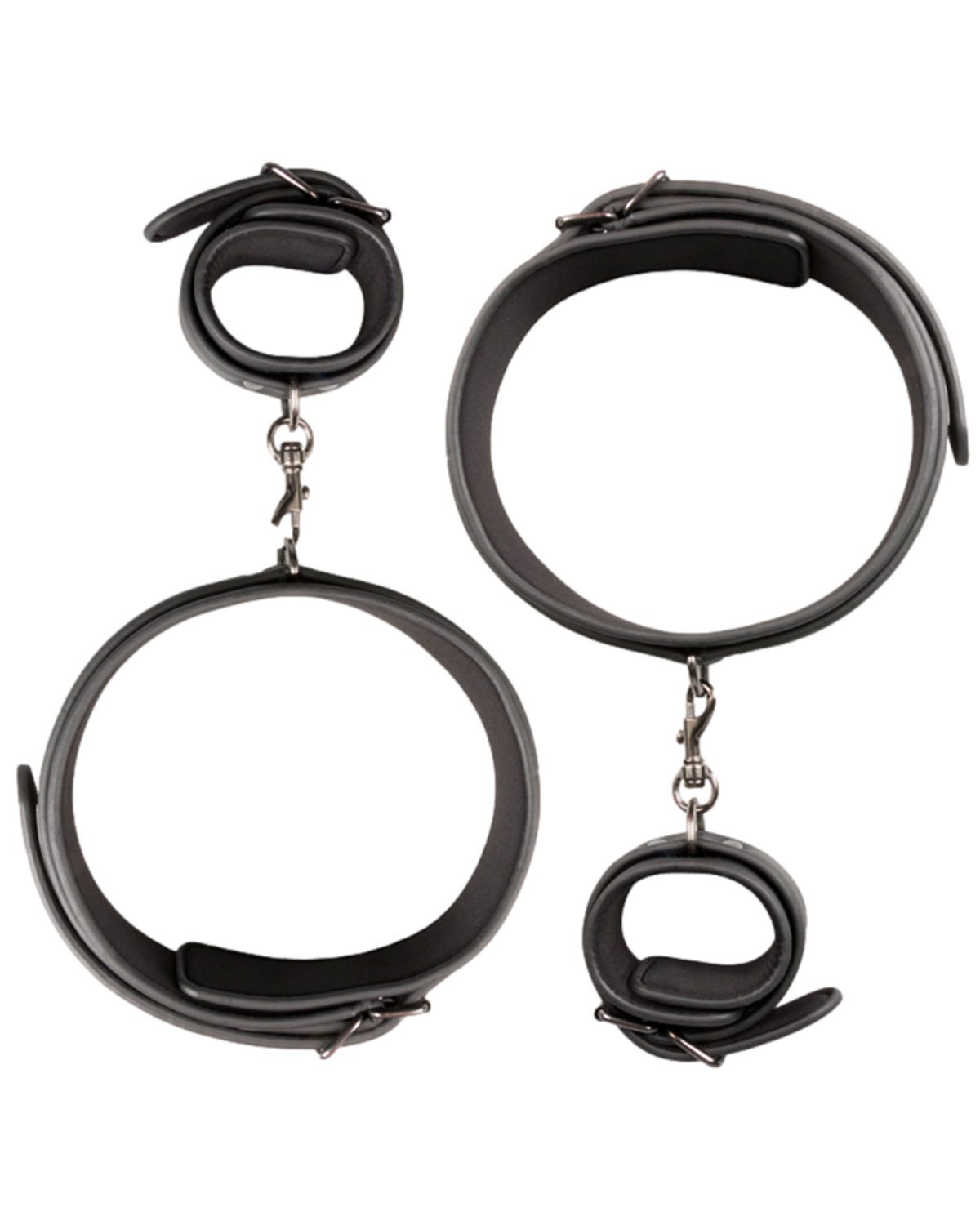 Menottes Cuisse Et Poignet Noirs